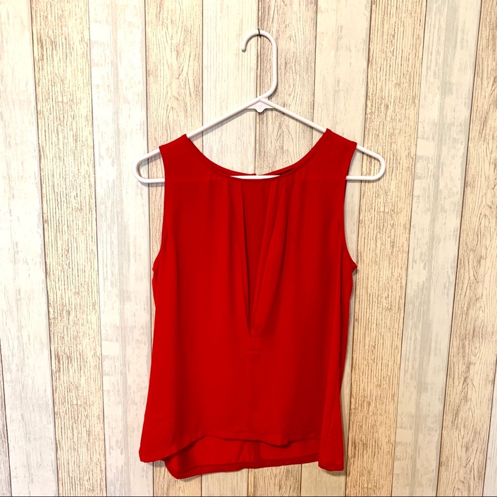 RW&Co Pleated Shell Top